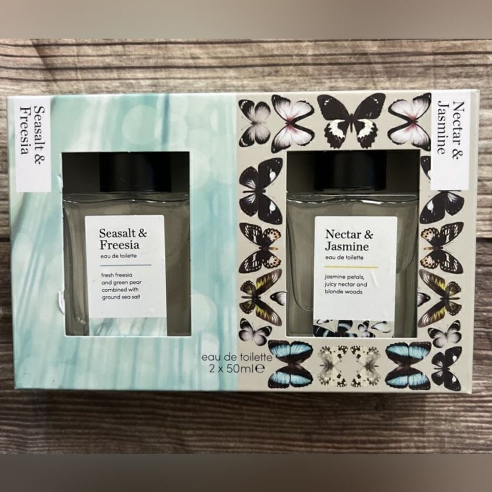 New! M&S COLLECTION Nectar & Jasmin and Seasalt & Freesia Spray Duo!